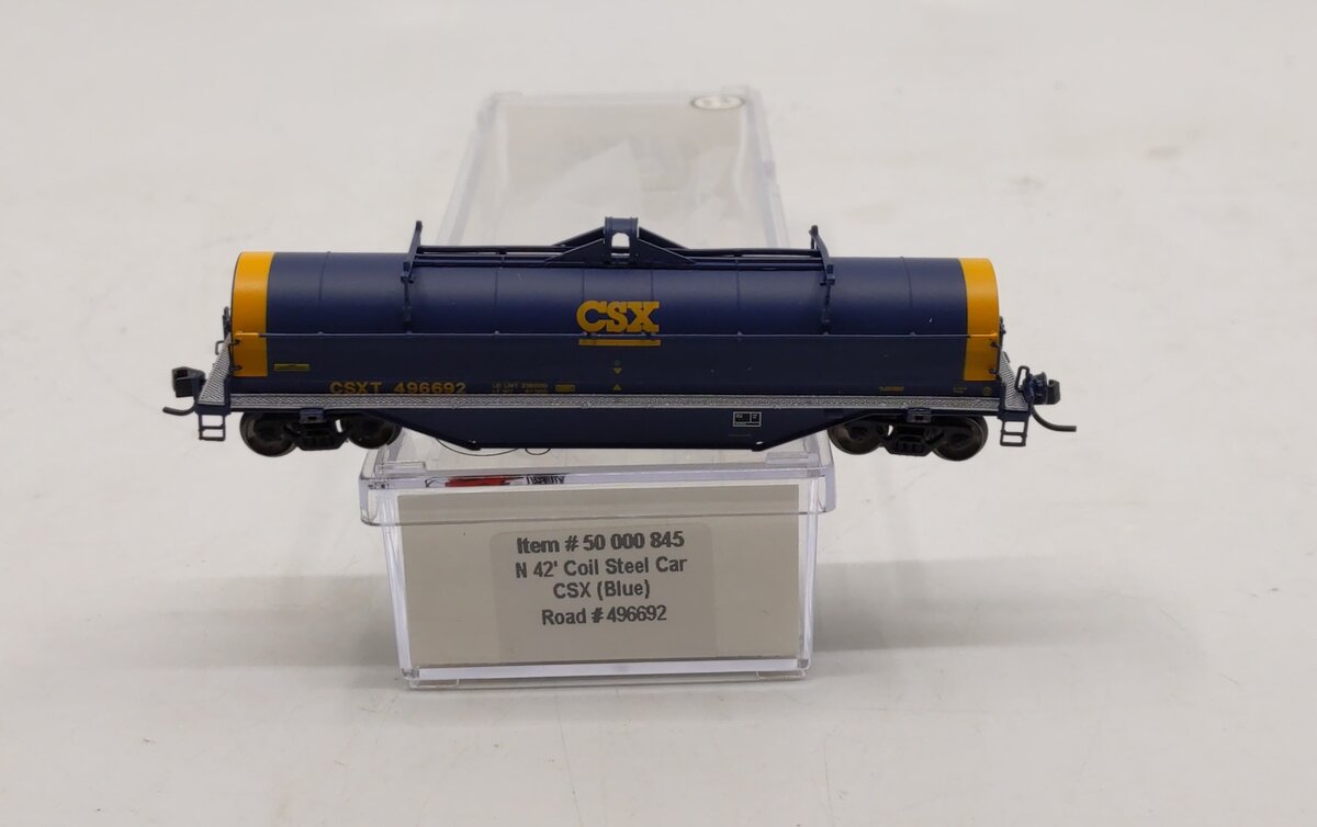 Atlas 50000845 N 42' Coil Steel Car CSX #496692