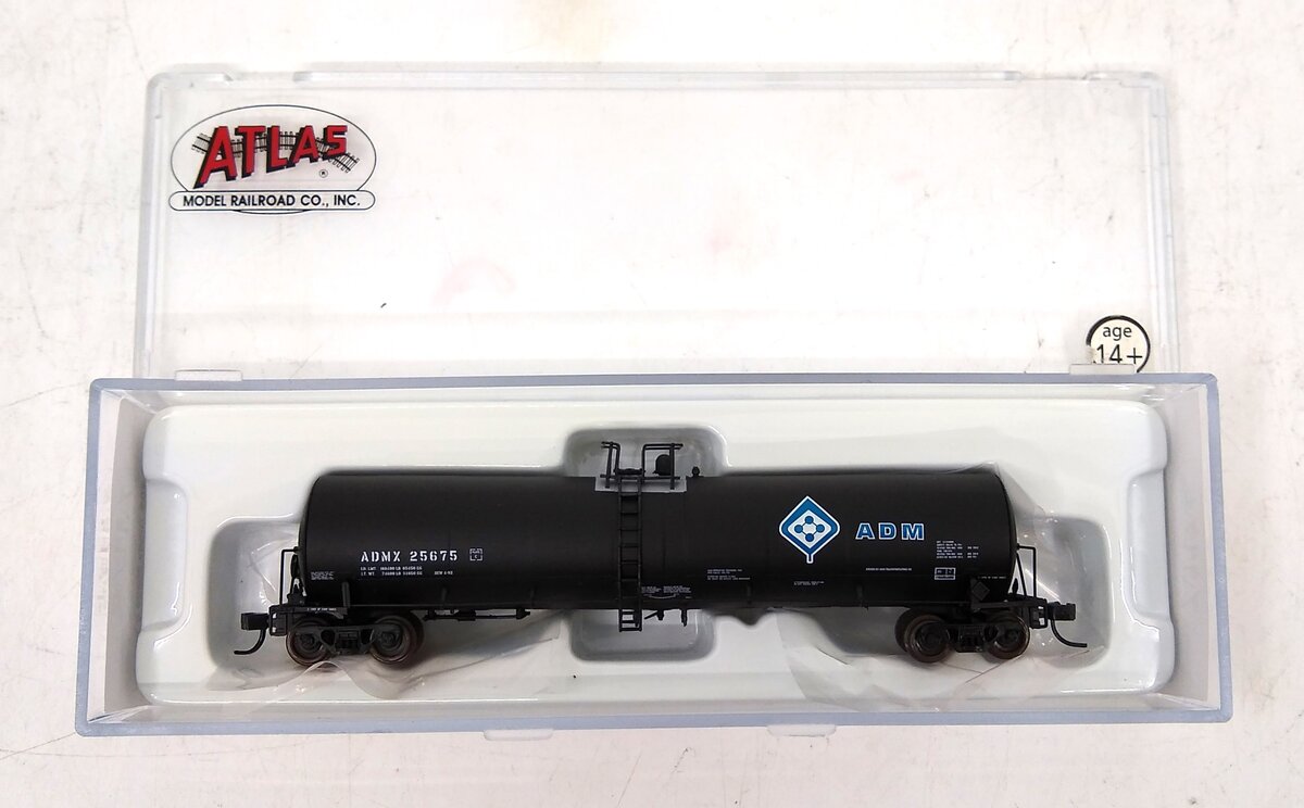 Atlas 50000404 N Scale ADM Trinity 25,500-Gallon Tank #25675