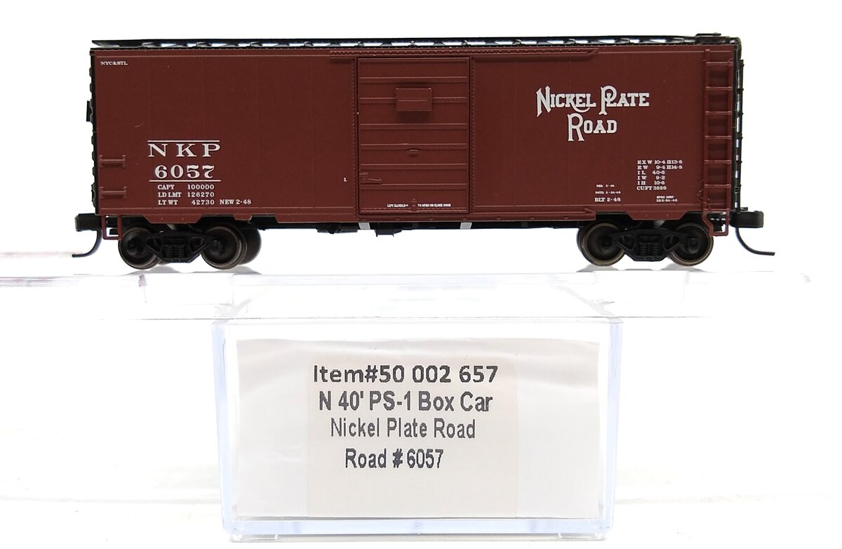 Atlas 50002657 N Nickel Plate Road 40' PS-1 Boxcar #6057