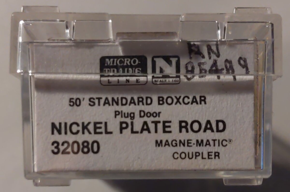 Micro-Trains 03200080 N 50' Nickel Plate Road Steel Plug Door Boxcar #85499