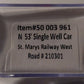 Atlas 50003961 N St. Marys Railway West 53' Rebuilt Well Car #210301