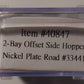 Atlas 40847 N Scale Nickel Plate Road Off Side Hopper #33441