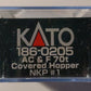Kato 186-0205 N Scale Nickel Plate Road AC&F 70 Ton Covered Hopper (Set of 2)
