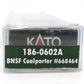 Kato 186-0602A N BNSF RTR Bethgon Coalporter #668464