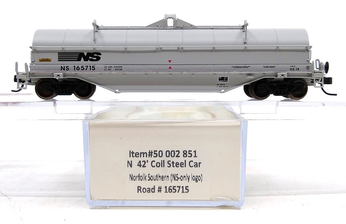 Atlas 50002851 N Norfolk Southern 42' Coil Steel Cars #165715