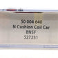 Atlas 50004640 N Burlington Northern Santa Fe Cushion Coil Car #527231
