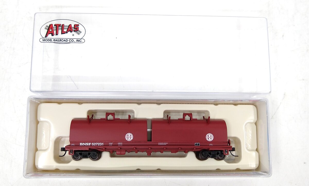 Atlas 50004640 N Burlington Northern Santa Fe Cushion Coil Car #527231