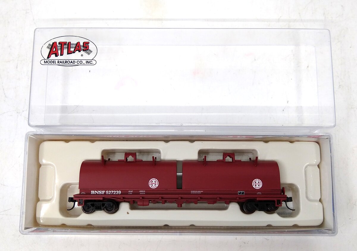 Atlas 50004641 N Burlington Northern Santa Fe Cushion Coil Car #527239