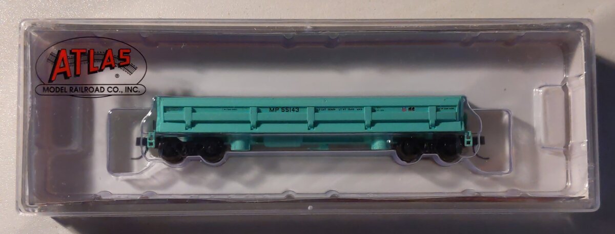 Atlas 50004585 N Missouri Pacific UP Shield Difco Side Dump Car #55143