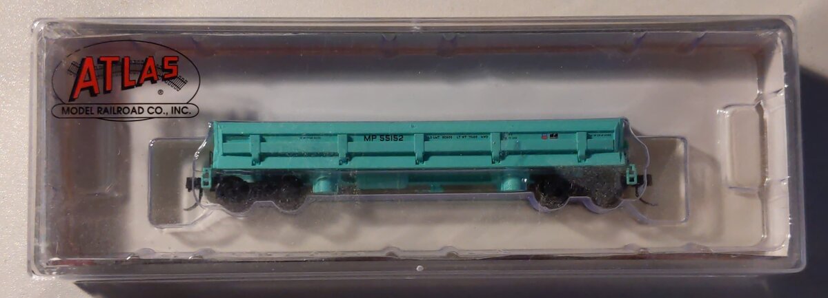 Atlas 50004586 N Missouri Pacific UP Shield Difco Side Dump Car #55152