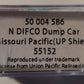 Atlas 50004586 N Missouri Pacific UP Shield Difco Side Dump Car #55152