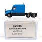 Trainworx Inc 42534 N Scale Freightliner Cascadia Blue Mid Roof Semi-Truck