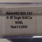 Atlas 50003737 N Scale NOKL 40' Rebuilt Well Car #210050