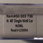 Atlas 50003738 N Scale NOKL 40' Rebuilt Well Car #210054