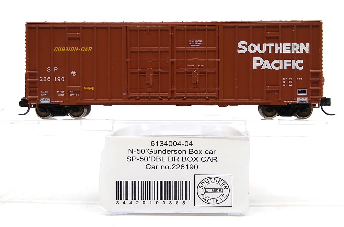 InterMountain 6134004-04 N Scale SP 50' Gunderson Box Car #226190 LN/Box