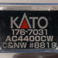 Kato 176-7031 N Chicago & North Western AC4400CW Diesel Locomotive #8819