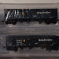 Bluford Shops 73592 N NKP 70 Ton Offset Side 3-Bay Hopper Car (Set of 2)