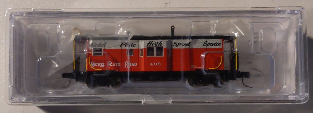 Bluford Shops 43021 N Scale Nickel Plate Road Bay Window Caboose #499