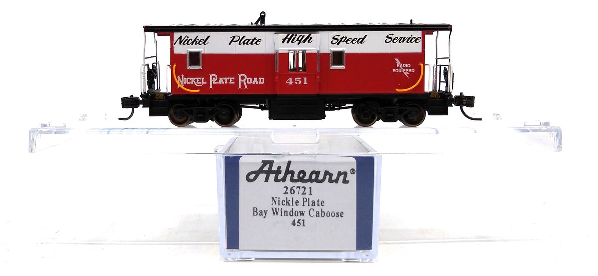Athearn 26721 N Nickel Plate Road Bay Window Caboose #451