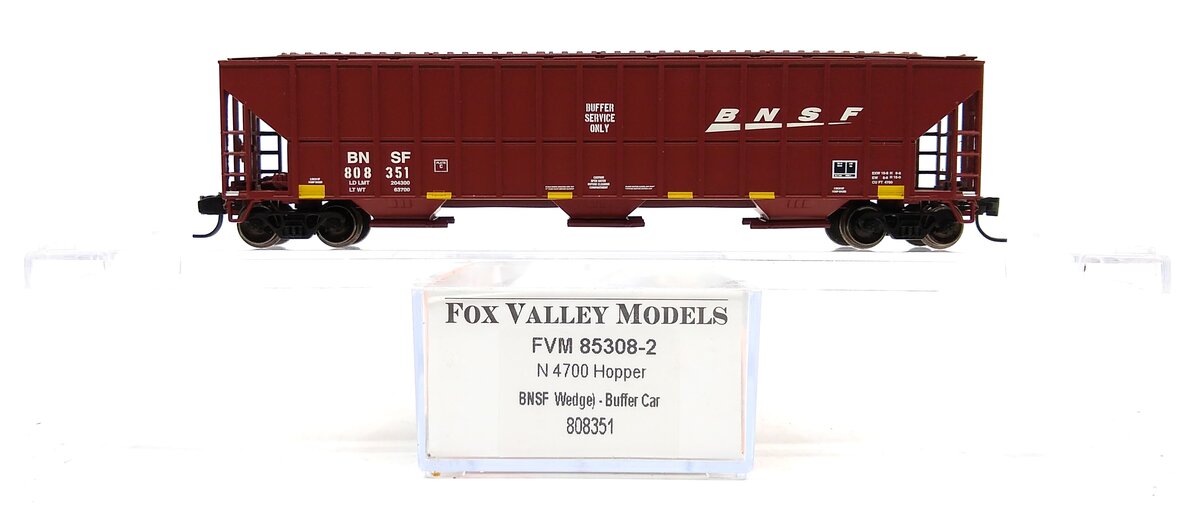 Fox Valley Models 85308-2 N BNSF 4700 Hopper Car #808351