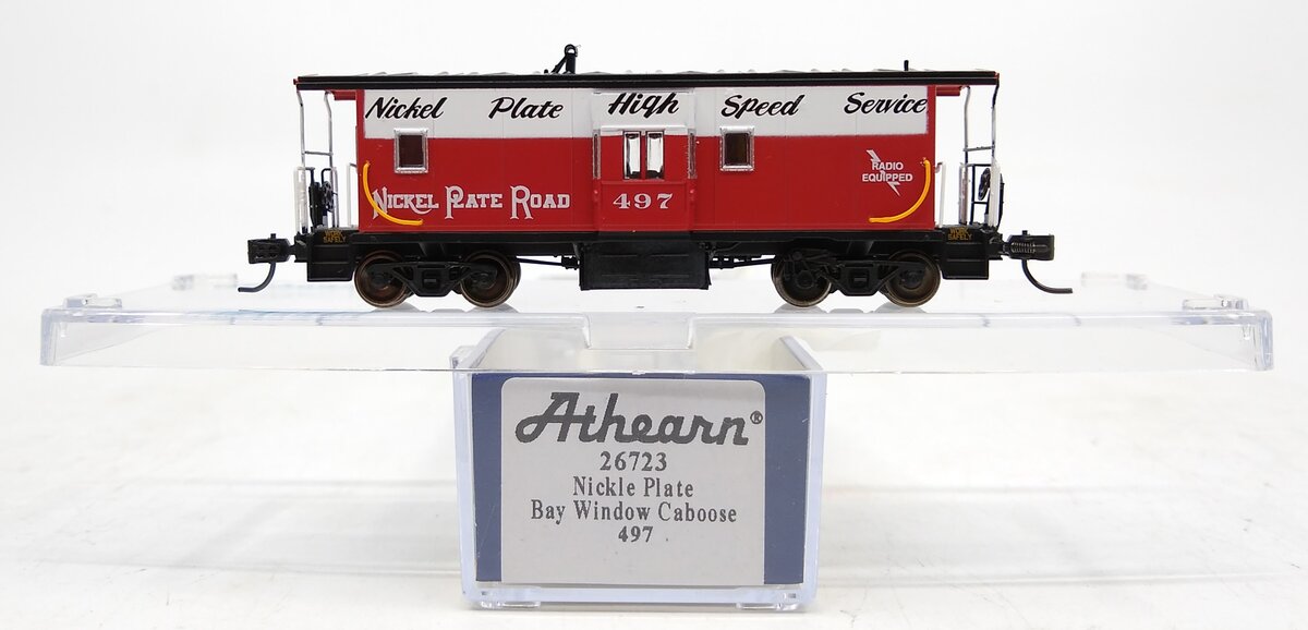 Athearn 26723 N NKP Bay Window Caboose #497
