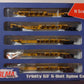 BLMA Models 12007 N Scale TTAX Trinity 53' 5-Unit Spine Car Set #555085