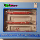 Deluxe Innovations 350202 N Scale BNSF Maxi-Stack IV 3-Unit Intermodal Well Car