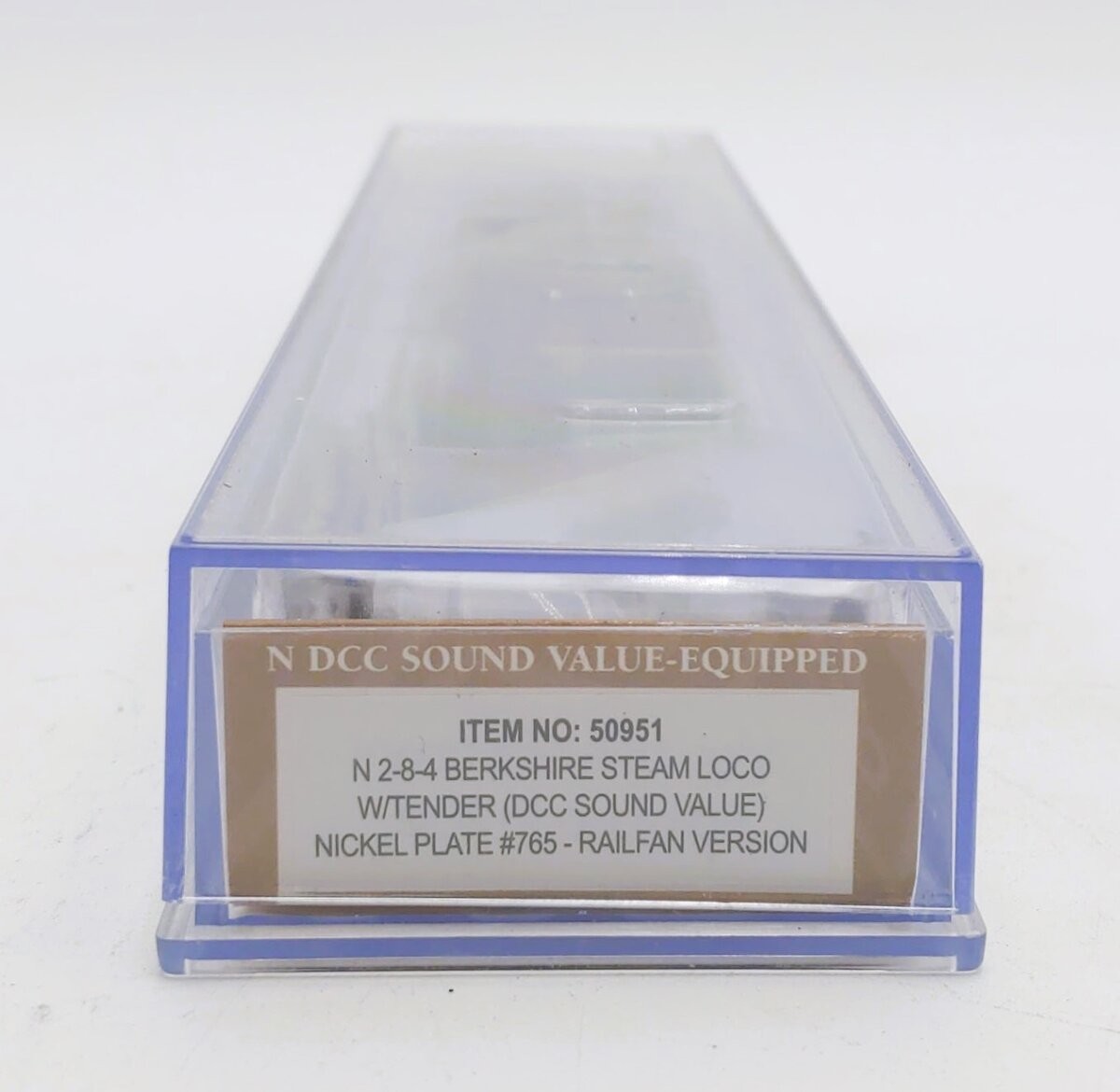 Bachmann 50951 N Nickel Plate 2-8-4 Berkshire Tender w/Sound & DCC #765