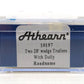 Athearn 10197 N Two 28' Wedge Trailers with Dolly
