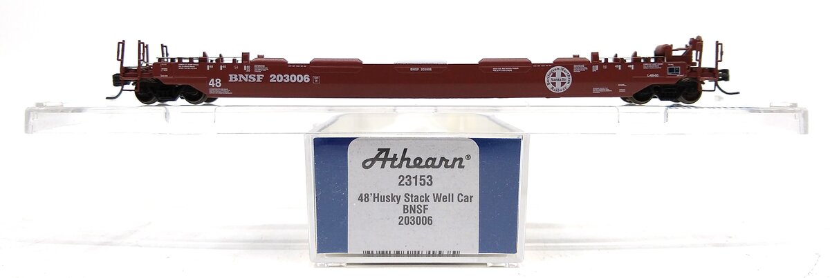 Athearn 23153 N Burlington Northern Santa Fe Husky Stack #203006