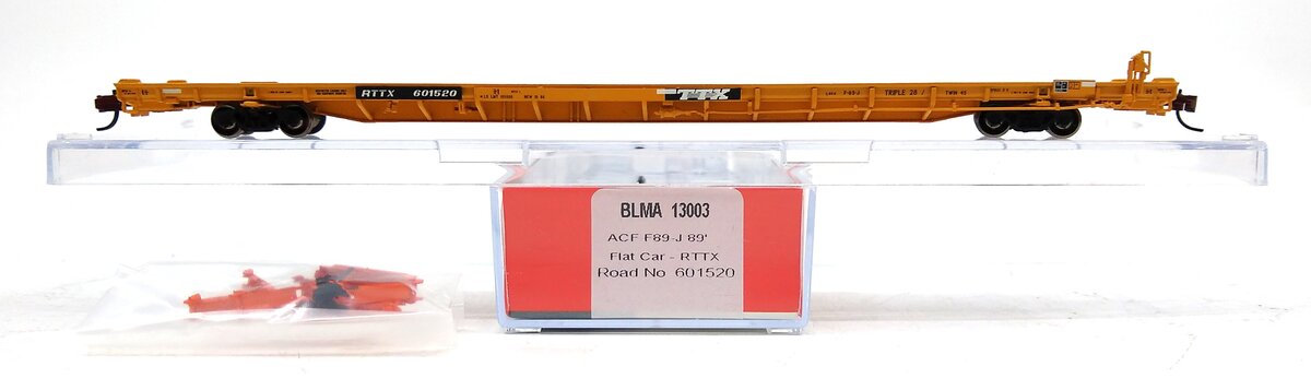 BLMA Models 13003 N TTX F89-J Die-Cast 89' Flat Car #601520