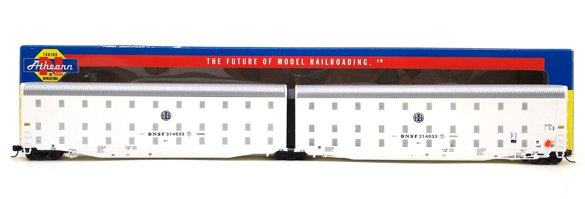 Athearn 10641 N Burlington Northern Santa Fe Auto-Max Auto Carrier #314033