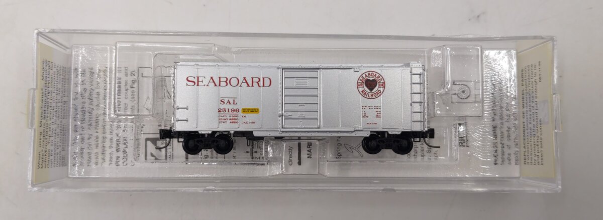 Micro-Trains 50000520 Z Scale Seaboard Air Line 40' Standard Boxcar #2 ...