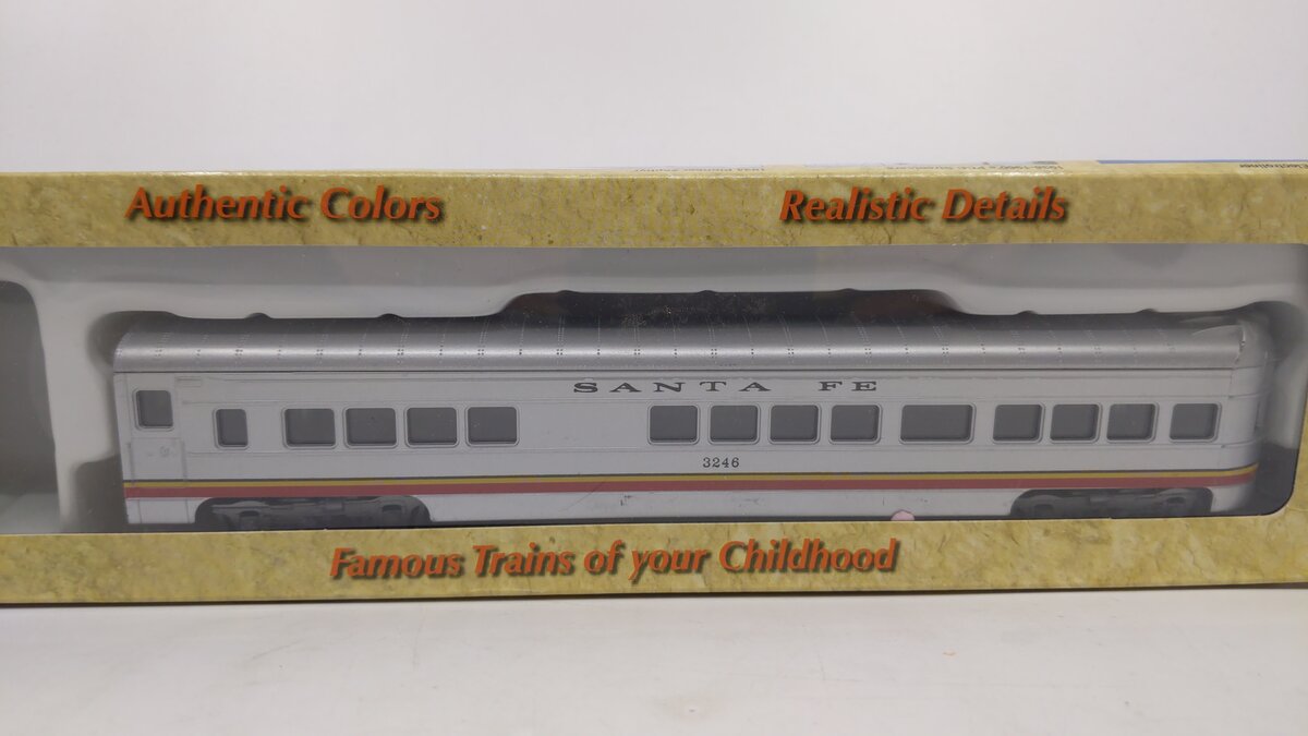 Con-Cor 0001-000970 HO Scale Santa Fe 72 Ft Observation Passenger Car #3246