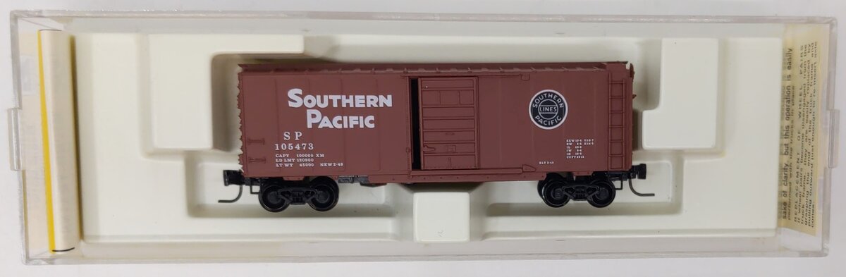 Micro-Trains 14102 Z Scale Southern Pacific 40' Standard Boxcar #10547 ...