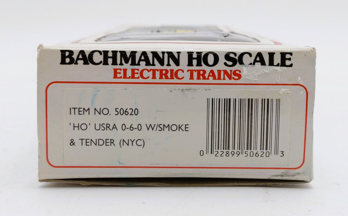 Bachmann 50620 HO New York Central USRA 0-6-0 w/Slope-Back Tender & Smoke #1905