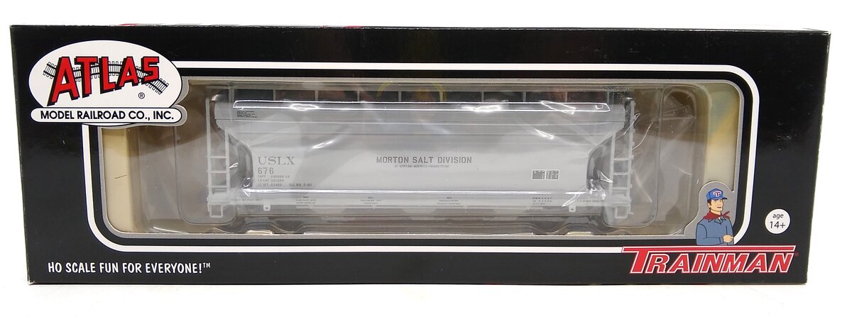 Atlas 20001146 HO USLX TM 3560 Hopper (Morton Salt Div) #676
