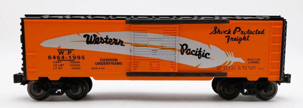Lionel 6-52057 O Gauge TTOS-1995 Western Pacific Convention 6464 Boxcar