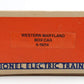 Lionel 6-19214 O Gauge Western Maryland Boxcar #19214 LN/Box