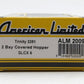 American Limited Models 2009 HO SLCX Trinity 3281 2-Bay Covered Hopper #6