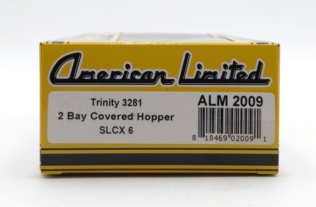 American Limited Models 2009 HO SLCX Trinity 3281 2-Bay Covered Hopper #6