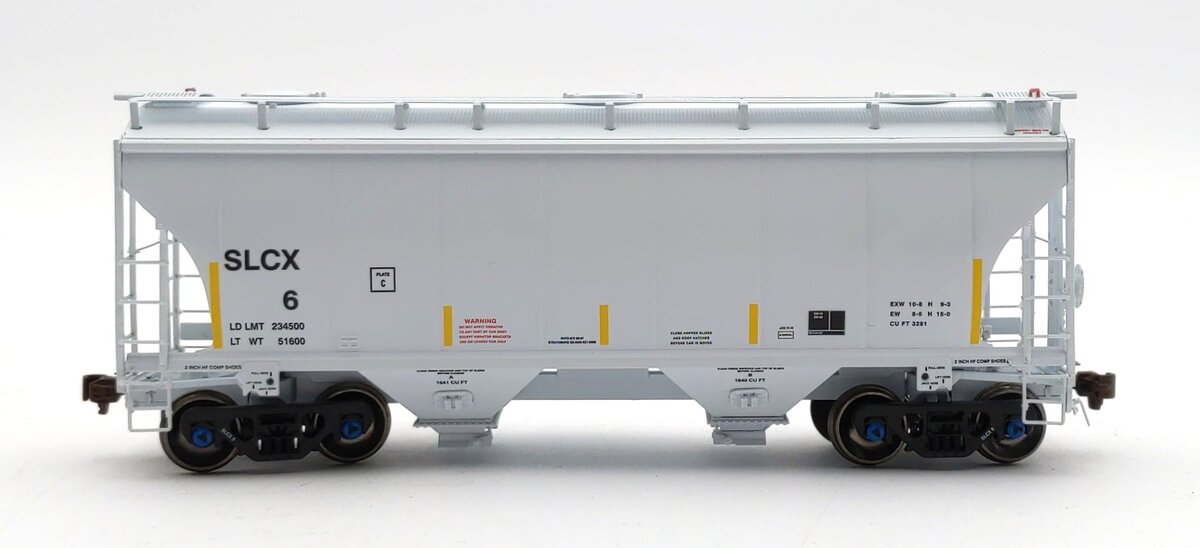 American Limited Models 2009 HO SLCX Trinity 3281 2-Bay Covered Hopper #6