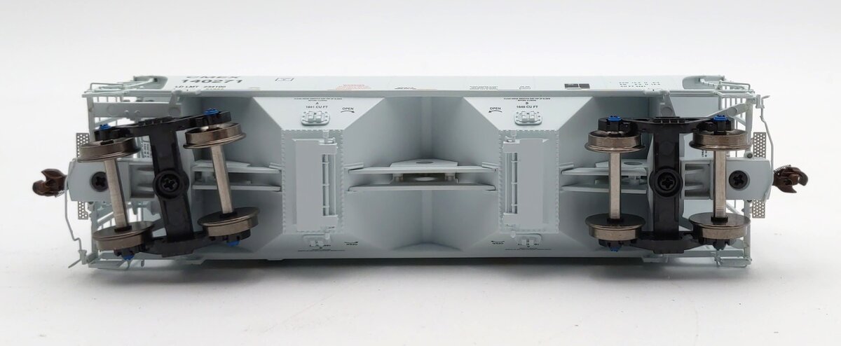 American Limited Models 2045 HO CMEX Trinity 3281 2-Bay Covered Hopper #140271