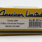 American Limited Models 2014 HO NAHX Trinity 3281 2-Bay Covered Hopper #321495