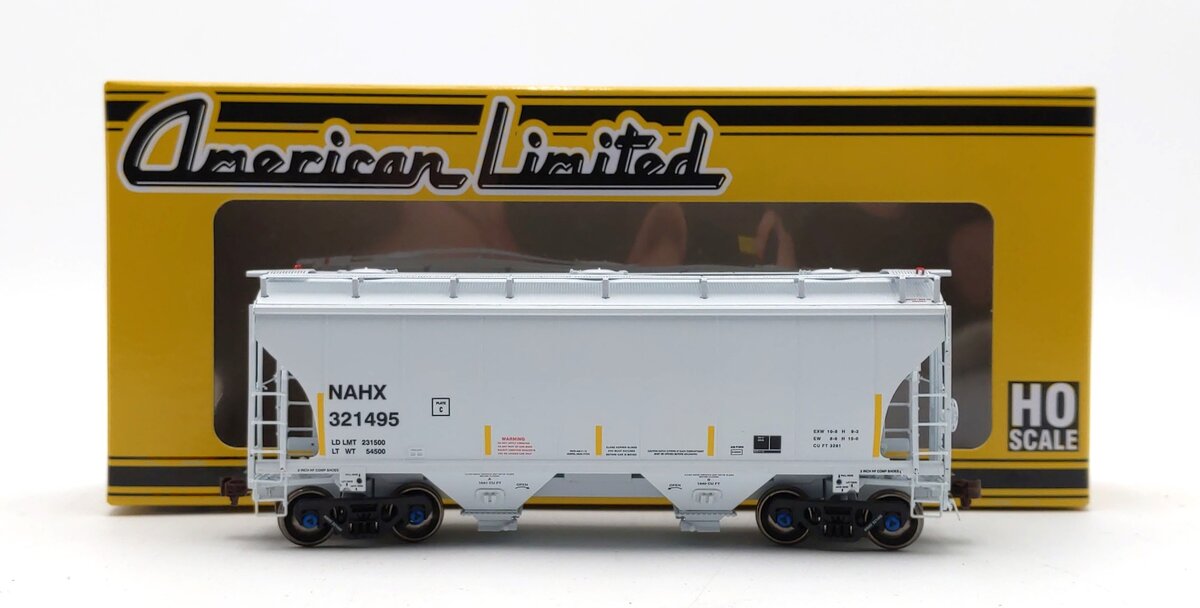 American Limited Models 2014 HO NAHX Trinity 3281 2-Bay Covered Hopper #321495