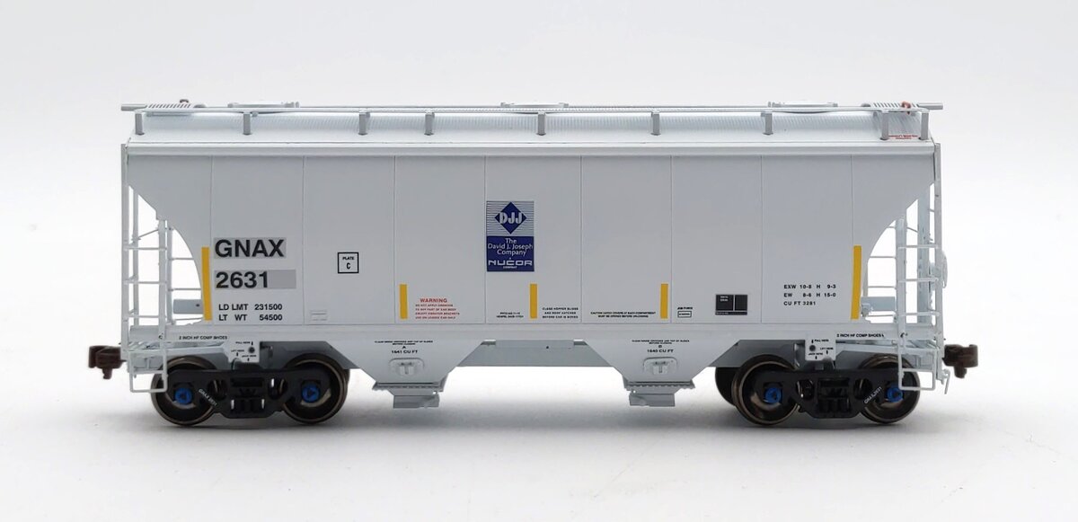 American Limited Models 2018 HO GNAX Trinity 3281 2-Bay Covered Hopper #2631