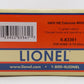 Lionel 6-83361 O Norfolk & Western Northeast Style Caboose