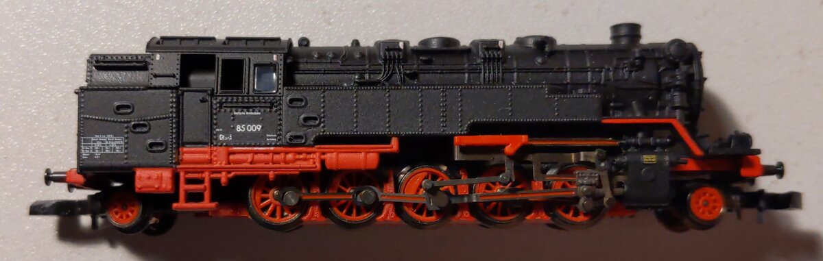 Marklin 88931 Z German Federal Railroad Class 85 Steam Locomotive