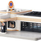 MTH 30-9109 O Gauge Union 76 Operating Gas Station NIB
