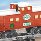 American Flyer 6-48739 S Gauge North Pole Central Illuminated Christmas Caboose